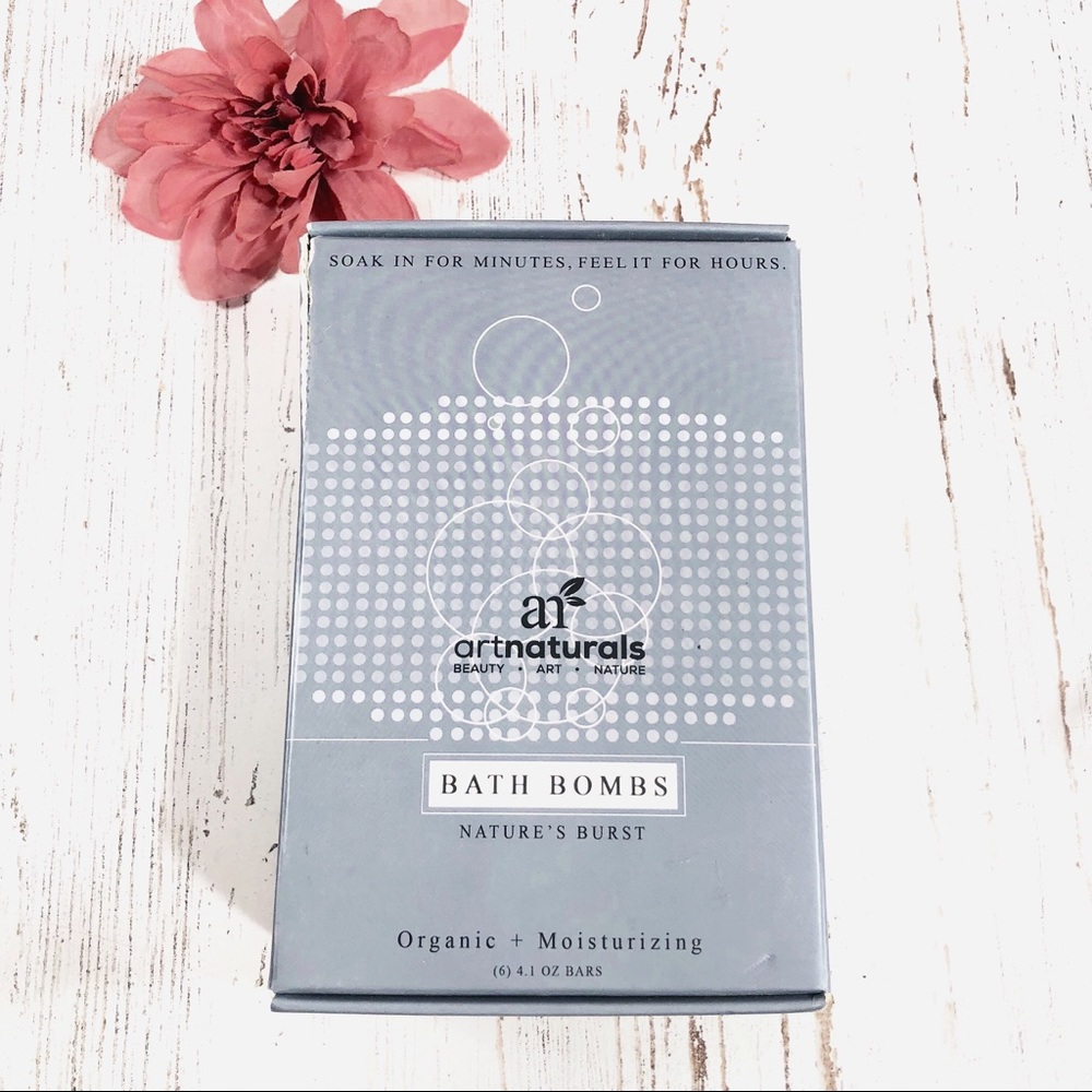 Artnaturals bath bombs gift set